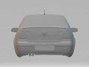 vw bora Modèles 3D en vedette