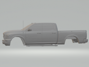 dodge ram 2500 3D-printmodel