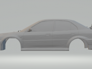 mitisubishi lancer ev0 v 3D 프린트 모델