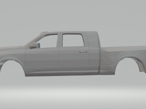 dodge ram 3500 double cab 3D Print Model