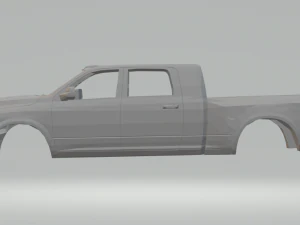 dodge ram 3500 double cab 3D Print Model