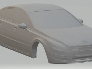 Пежо 508 3D Принт Модель