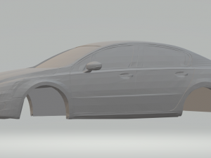 peugeot 508 3D Print Model
