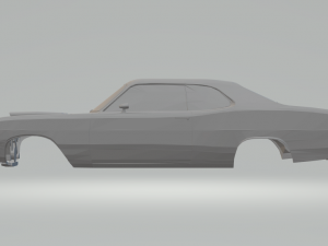 plymouth duster 3D-Druckmodell