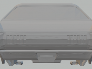 plymouth duster 3D-Druckmodell