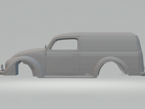 volkswagen van beetle delivery 3D Print Model