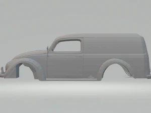 volkswagen van beetle delivery 3D Print Model
