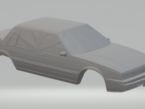 1984 chevrolet cavalier 3D प्रिंट मॉडल