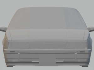 1984 chevrolet cavalier 3Dプリントモデル