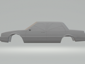 1984 chevrolet cavalier 3Dプリントモデル