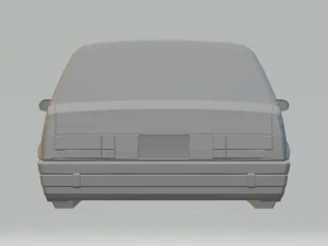1984 chevrolet cavalier 3D Print Model