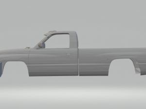dodge ram 1994 3D Print Model
