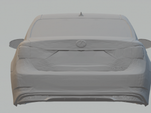 lexus gs-f Modelo de Impressão 3D