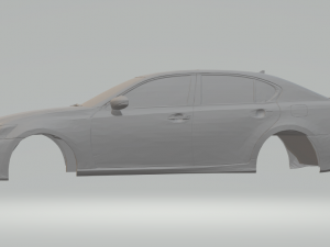 lexus gs-f Modelo de Impressão 3D