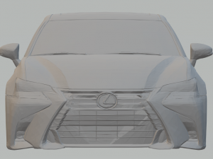 lexus gs-f Modelo de Impressão 3D
