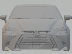 lexus gs-f 3D Print Model