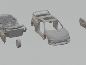 toyota celica 3D Print Model
