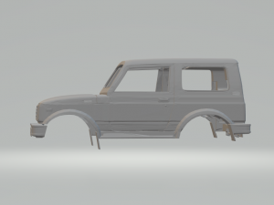 suzuki samurai Modello di stampa 3D