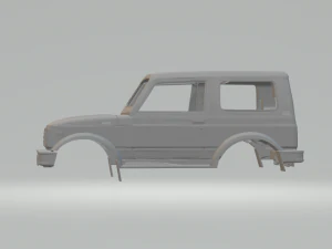 スズキサムライ 3Dプリントモデル