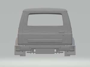 suzuki samurai Modello di stampa 3D