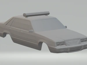 ltd police car 1985 3D Print Model