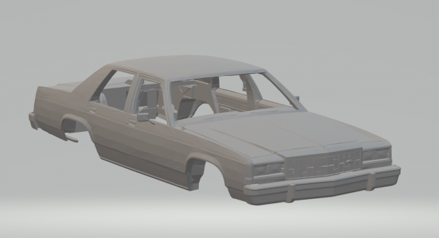 ltd crown victoria 11987 3D-Druckmodell .c4d .max .obj .3ds .fbx .stl .blend 