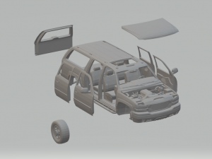 gmc yukon Modelo de impresión 3D
