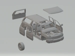 gmc yukon 3D Print Model