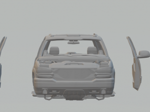 gmc yukon Model Cetak 3D