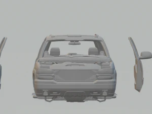 gmc yukon 3D Print Model