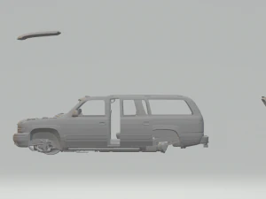 gmc yukon 3D Print Model