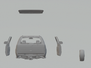 gmc yukon Model Cetak 3D