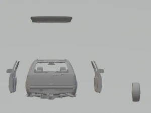 gmc yukon 3D Print Model