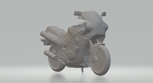 honda nsr 3Dプリントモデル .c4d .max .obj .3ds .fbx .stl .blend 