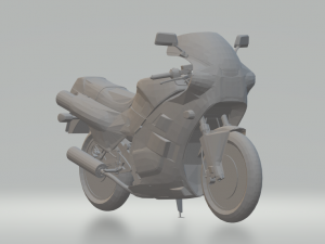 honda nsr Model Cetak 3D