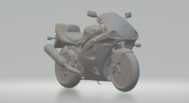 kawasaki ninja zx-7r-rr Modelo de Impressão 3D .c4d .max .obj .3ds .fbx .stl .blend 