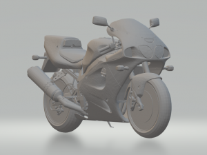 kawasaki ninja zx-7r-rr 3D-Druckmodell