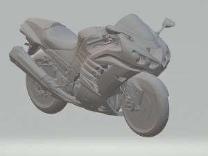 kawasaki ninja zx 14 3D Print Model