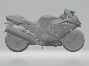 kawasaki ninja zx 14 3D Print Model