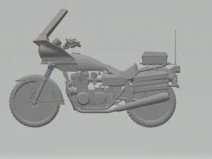 kawasaki police 3D Print Model