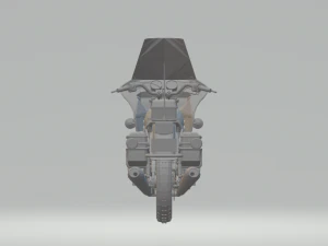 kawasaki police 3D Print Model
