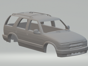 chevrolet blazer Model Cetak 3D