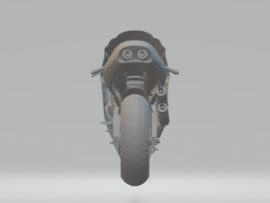 moto gp honda 2000 Modèles 3D en vedette