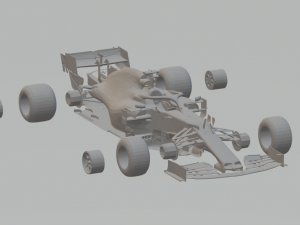 fromula one race car 2019 3D Print Model