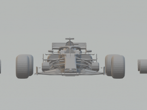 fromula one race car 2019 3D Druckmodell