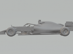 fromula one race car 2019 3D Druckmodell