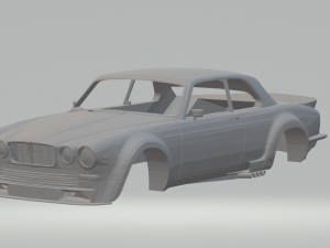 jaguar broadspeed xjc 3D 打印模型