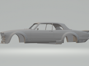 jaguar broadspeed xjc 3D 打印模型