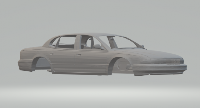 chrysler lhs Modèles 3D en vedette .c4d .max .obj .3ds .fbx .stl .blend 