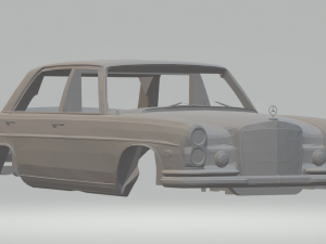 mercedes-benz-300-sel-63-1967 3D प्रिंट मॉडल